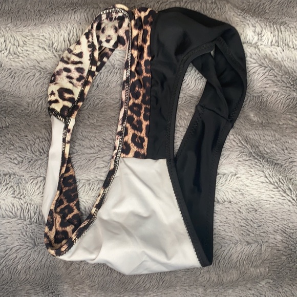 Leopard Print Bikini Bathing Suit - Picture 3 of 4